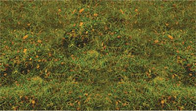 Heki Mini Forest 1594 All Scale Decograss(R) Pad 11 x 5-1/2" 28 x 14cm -- Alpine Meadow