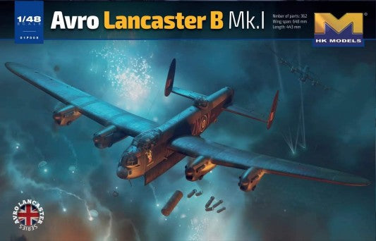 HK Models 01F005 1/48 Avro Lancaster B Mk I Heavy Bomber