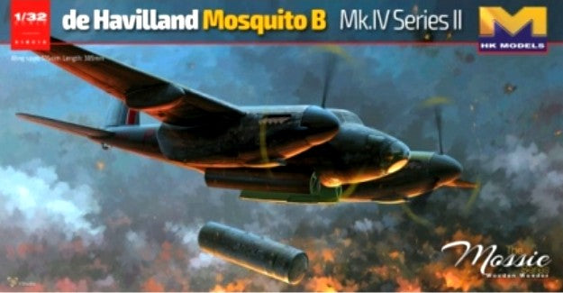 HK Models 1000000000000000 1/32 DeHavilland Mosquito B Mk IV/PR Mk IV British Bomber