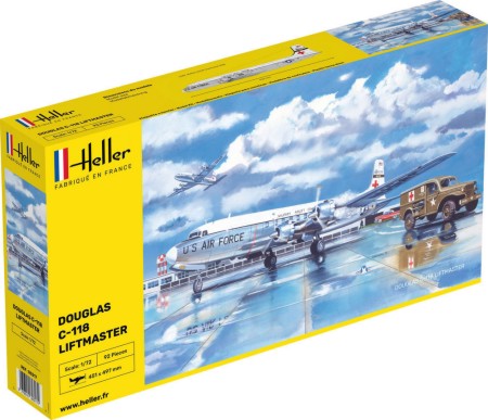 Heller 80317 1/72 C118 Liftmaster USAF Aircraft