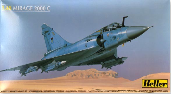 Heller 80426 1/48 Mirage 2000C Fighter