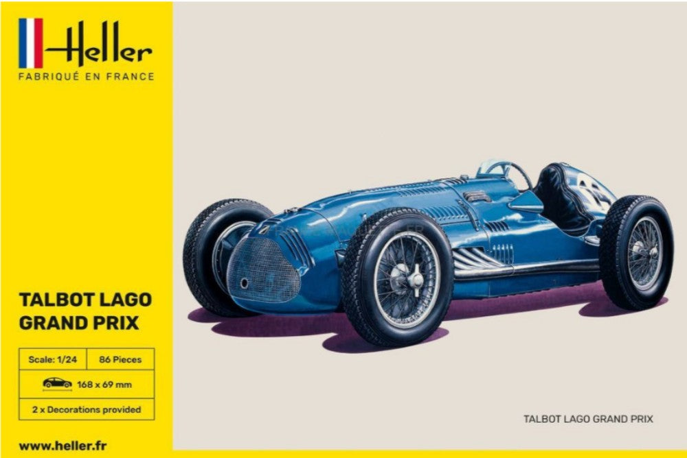 Heller 80721 1/24 Talbot Lago Grand Prix Race Car