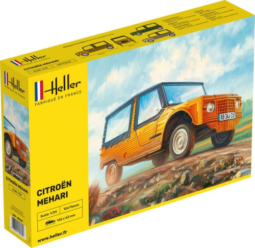 Heller 80760 1/24 Citroen Mehari Off-Road Vehicle