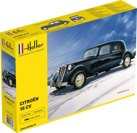 Heller 80763 1/24 Citroen 15CV 4-Door Sedan Car