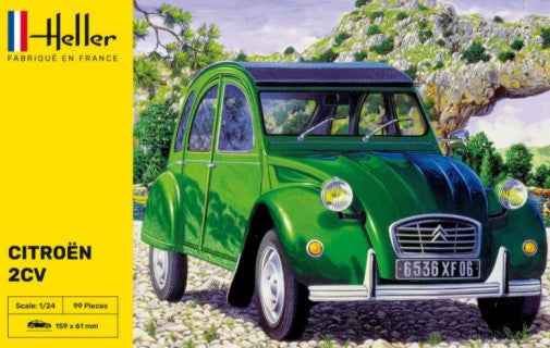 Heller 80765 1/24 Citroen 2CV 4-Door Car