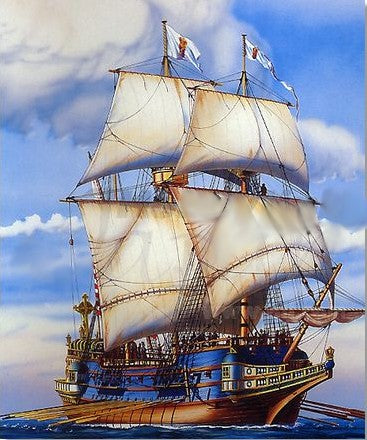 Heller 80835 1/200 Spanish Galleon Sailing Ship