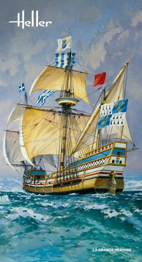 Heller 80841 1/150 La Grande Hermine Sailing Ship