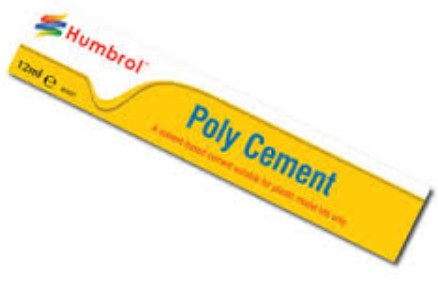 Humbrol 4021 12ml. Tube Poly Cement