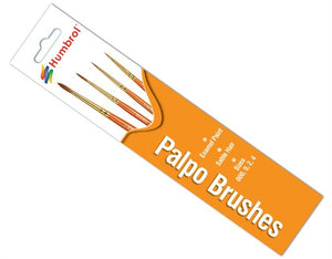 Humbrol 4250 000/0/2/4 Palpo Sable Brush Pack