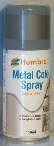 Humbrol 6995 150ml Acrylic Metalcote Polished Aluminum Spray