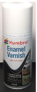 Humbrol 6999 150ml Enamel Satin Varnish Spray