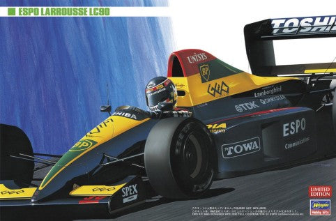 Hasegawa 20330 1/24 Espo Larrousse LC90 F1 Race Car (Ltd Edition)
