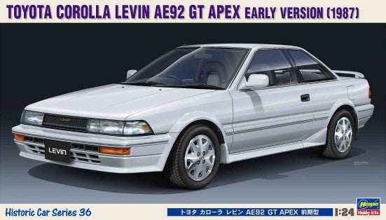 Hasegawa 21136 1/24 Toyota Corolla Levin AE92 GT Apex Early Version 2-Door Car