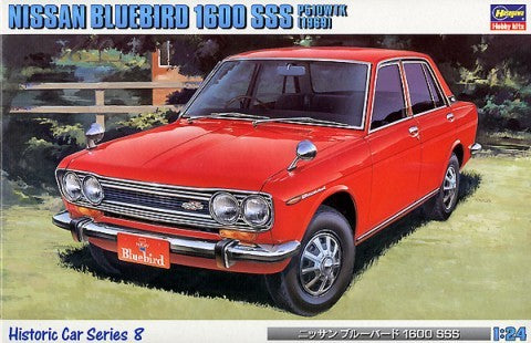 Hasegawa 21208 1/24 1969 Nissan Bluebird 1600 SSS 4-Door Car