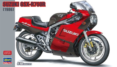 Hasegawa 21730 1/12 1986 Suzuki GSX-R750R Motorcycle (Ltd Edition)