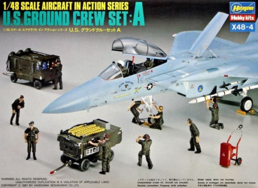 Hasegawa 36004 1/48 US Ground Crew A