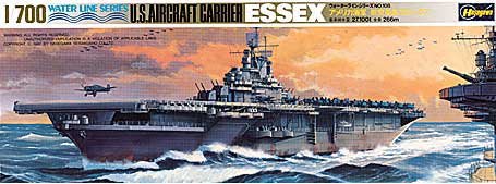 Hasegawa 49707 1/700 USS Essex Aircraft Carrier