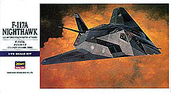 Hasegawa 531 1/72 F117A Nighthawk Aircraft