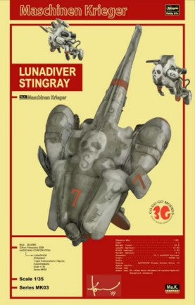Hasegawa 64003 1/35 Maschinen Krieger Lunadiver Stingray Fighter