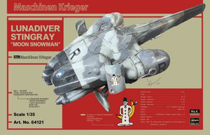 Hasegawa 64121 1/35 Maschinen Krieger Lunadiver Stingray Moon Snowman Fighter (Ltd Edition)