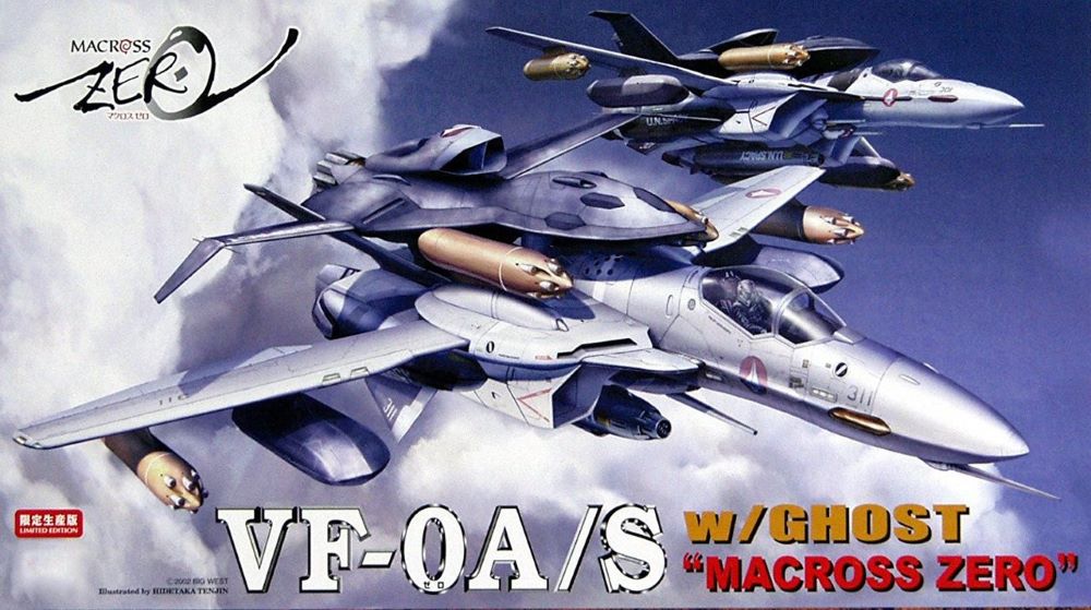 Hasegawa 65777 1/72 Macross Zero VF0A/S Fighter w/Ghost (Ltd Edition)