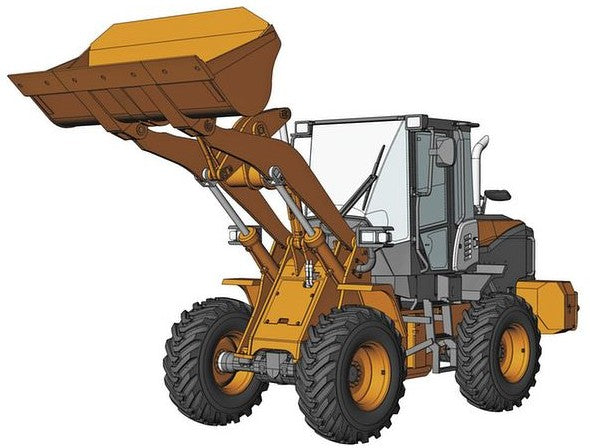 Hasegawa 66004 1/35 Hitachi ZW100-6 Wheel Loader Construction Machinery