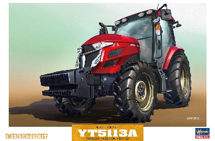 Hasegawa 66005 1/35 Yanmar YT5113A Tractor Construction Machinery