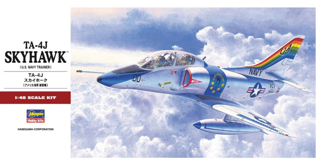 Hasegawa 7243 1/48 TA4J Skyhawk USN Trainer Aircraft
