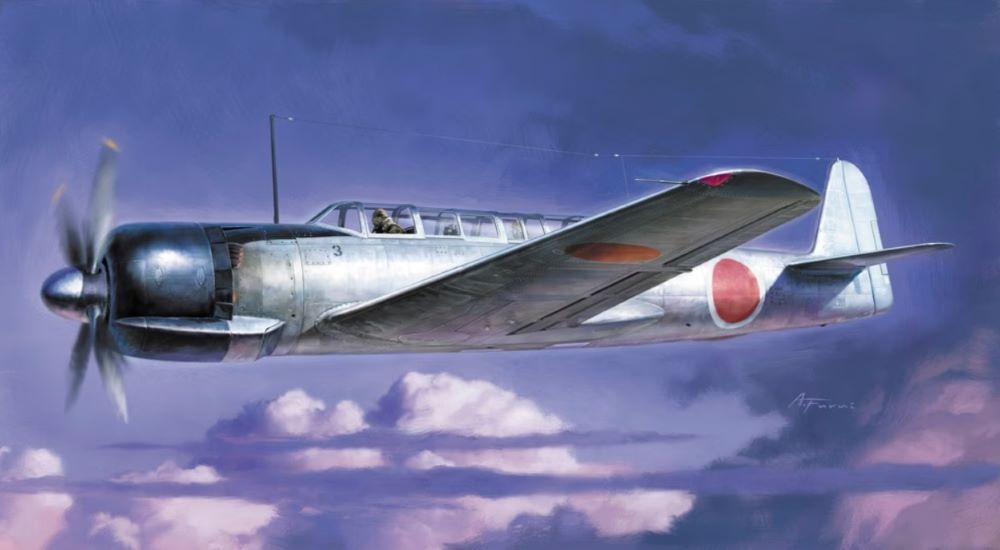 Hasegawa 7528 1/48 Nakajima C6N1 Saiun (Myrt) Carrier Recon Aircraft (Ltd Edition)