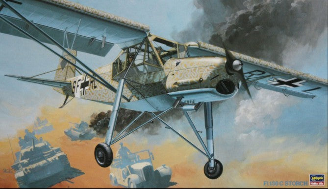 Hasegawa 8058 1/32 FI156C Storch Fighter