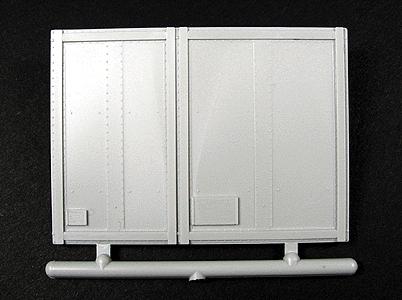 Hi-Tech Details 4000 HO Scale Landis Door Conversion -- SP, SSW, Evergreen, Fits Genesis PC&F Box Cars