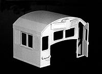 Hi-Tech Details 5002 HO Scale 4-Window Cab -- Pre-1972, Small Windows Plated Over
