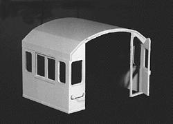 Hi-Tech Details 5007 HO Scale 4-Window Cab -- High Hood