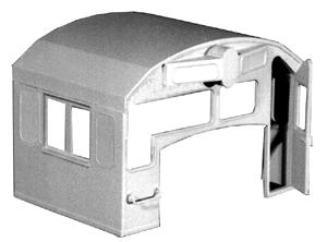 Hi-Tech Details 5009 HO Scale "L" Window Cab Kit -- Southern Pacific