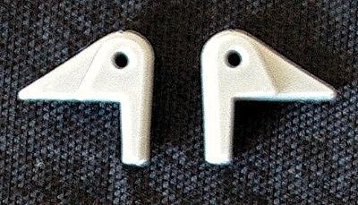 Hi-Tech Details 6021 HO Scale EMD Lifting Lugs for E & F Units 2 Pair -- Santa Fe Style for Rear