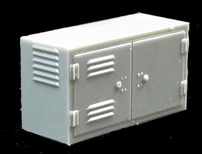 Hi-Tech Details 6028 HO Scale Louvered Doors for General Electric "EUC" XR Series U Boats