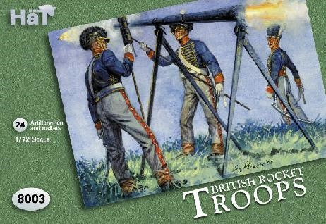 Hat Industries 8003 1/72 British Rocket Troops (24)
