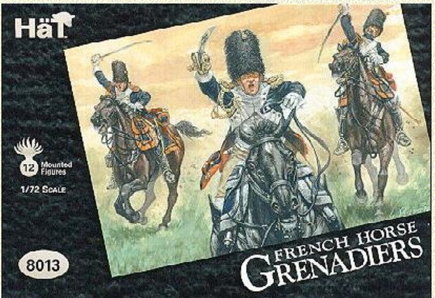 Hat Industries 8013 1/72 Napoleonic French Horse Grenadiers (12 Mtd)