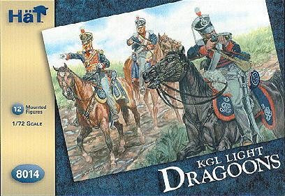 Hat Industries 8014 1/72 Kings German Legion Light Dragoons (12 Mtd)