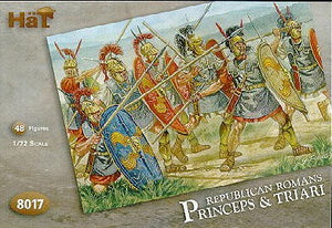 Hat Industries 8017 1/72 Napoleonic Republican Romans: Principes & Triarii (48)