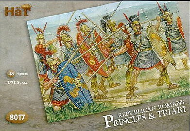 Hat Industries 8017 1/72 Napoleonic Republican Romans: Principes & Triarii (48)