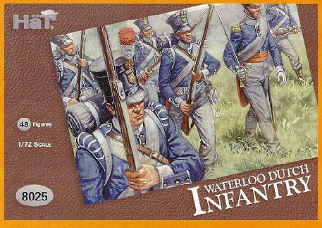 Hat Industries 8025 1/72 Waterloo Dutch Infantry (48)