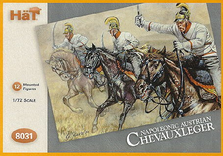 Hat Industries 8031 1/72 Napoleonic Austrian Chevauxleger (12 Mtd)