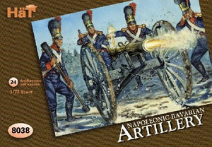 Hat Industries 8038 1/72 Napoleonic Bavarian Artillery (24)