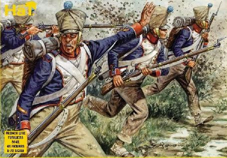 Hat Industries 8041 1/72 Napoleonic French Line Fusiliers (48)