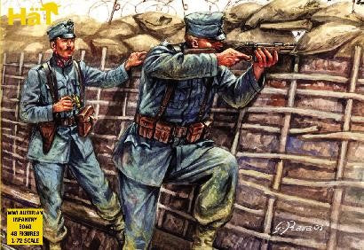 Hat Industries 8060 1/72 WWI Austrian Infantry (48)