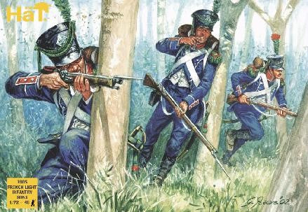 Hat Industries 8063 1/72 1805 French Light Infantry (48)
