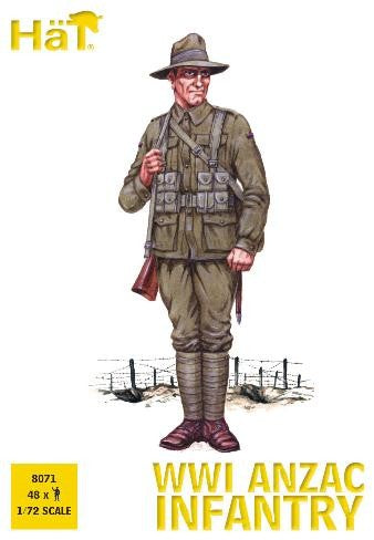 Hat Industries 8071 1/72 WWI ANZAC Infantry (48)