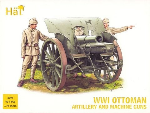 Hat Industries 8094 1/72 WWI Ottoman Artillery & Machine Guns (92)