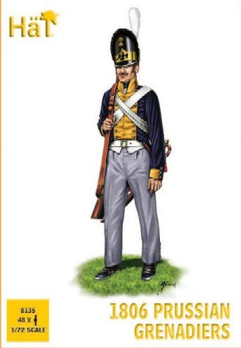 Hat Industries 8135 1/72 1806 Prussian Grenadiers (48)